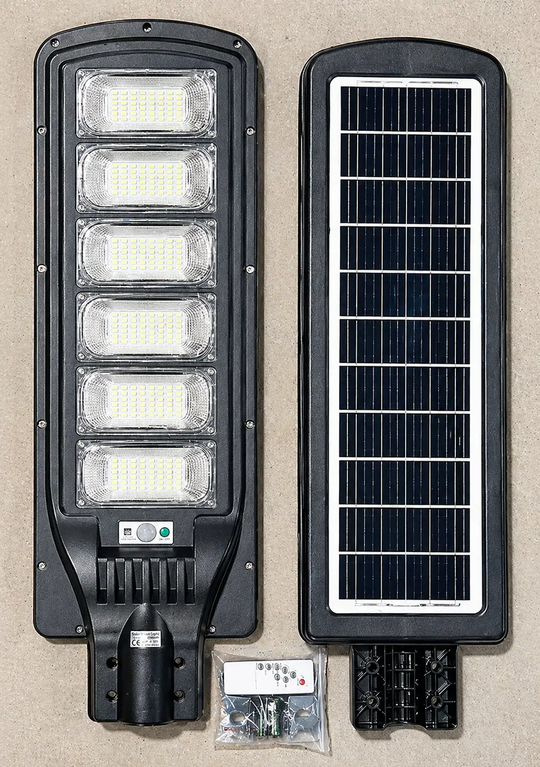600W Solar Sokak Lambası | Sensörlü, Kumandalı, IP65 Su Geçirmez Güneş Enerjili Bahçe Aydınlatma