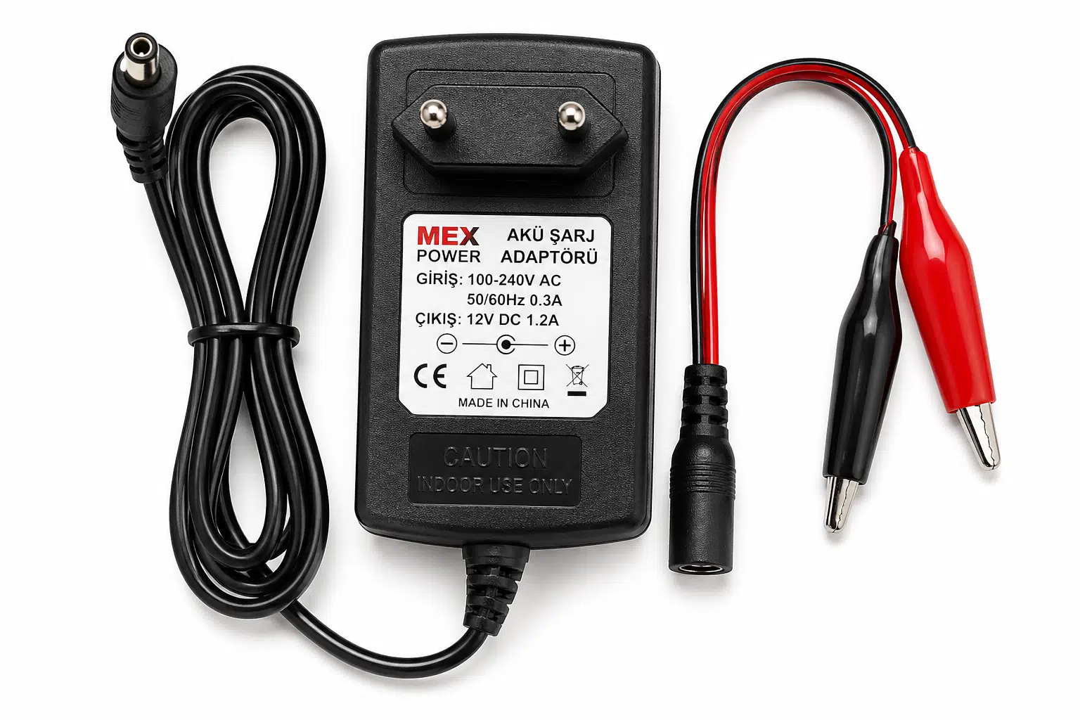 A Kalite 12V 2,5A Akü Şarj Adaptörü