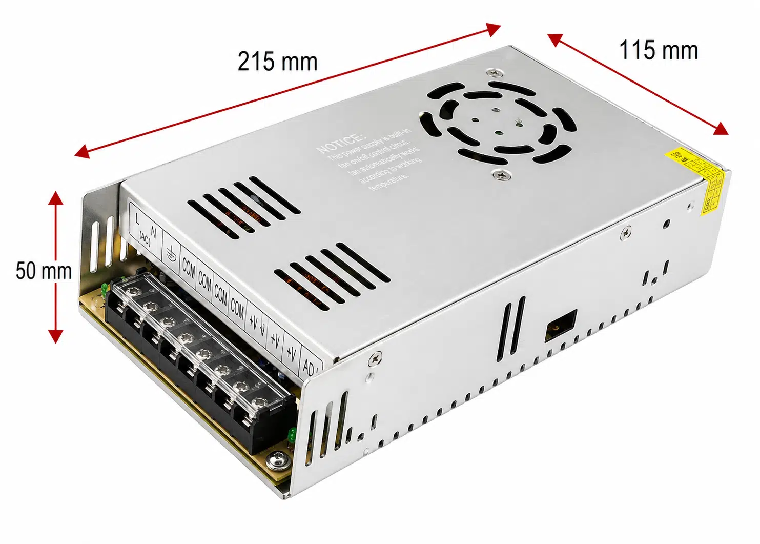 A Kalite 12v 30a Trafo, 12v 30a Kalın Kasa Metal Led Adaptörü
