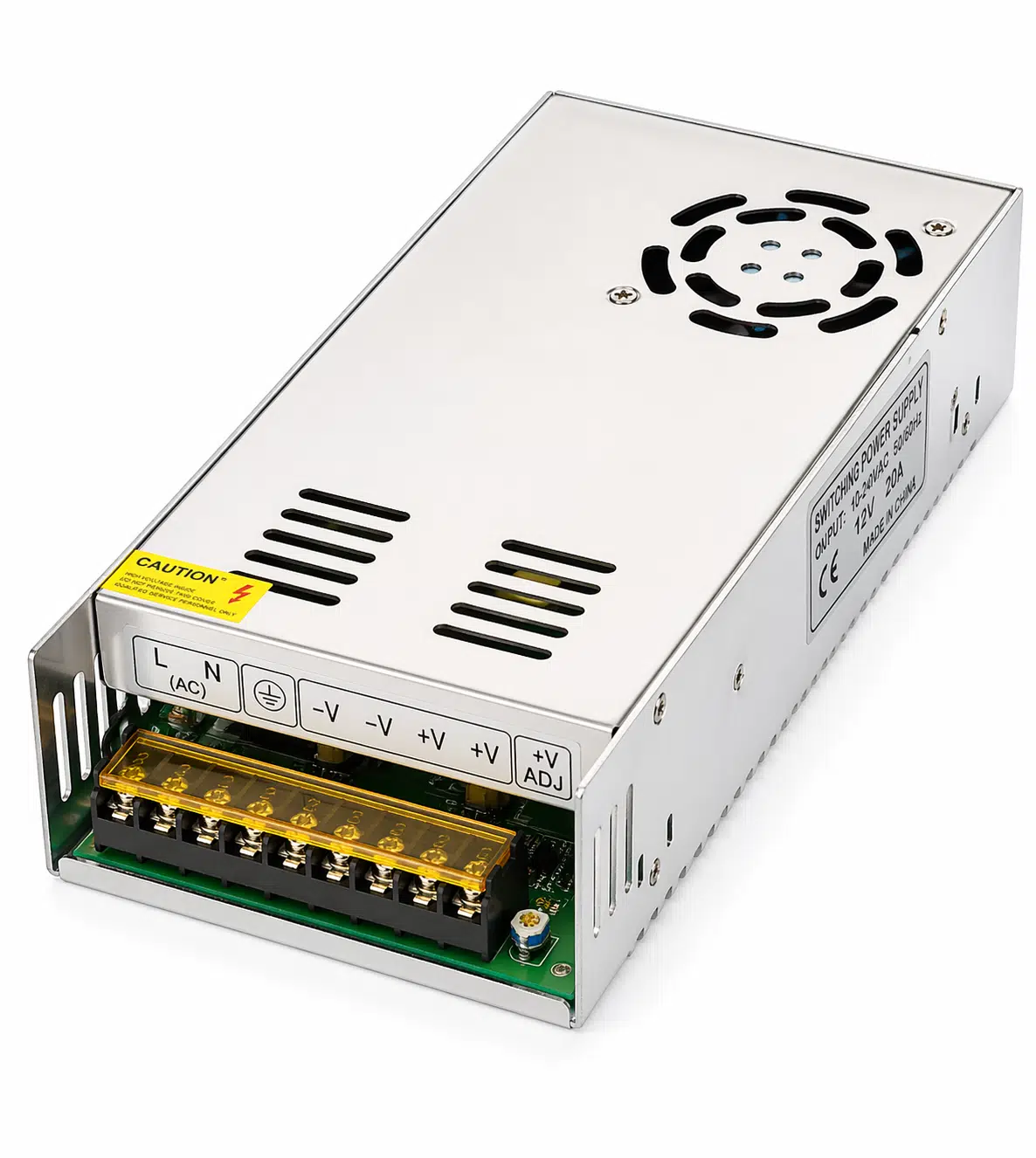 A Kalite 5V 30A KALIN KASA TRAFO, 5v 30a Metal Adaptör