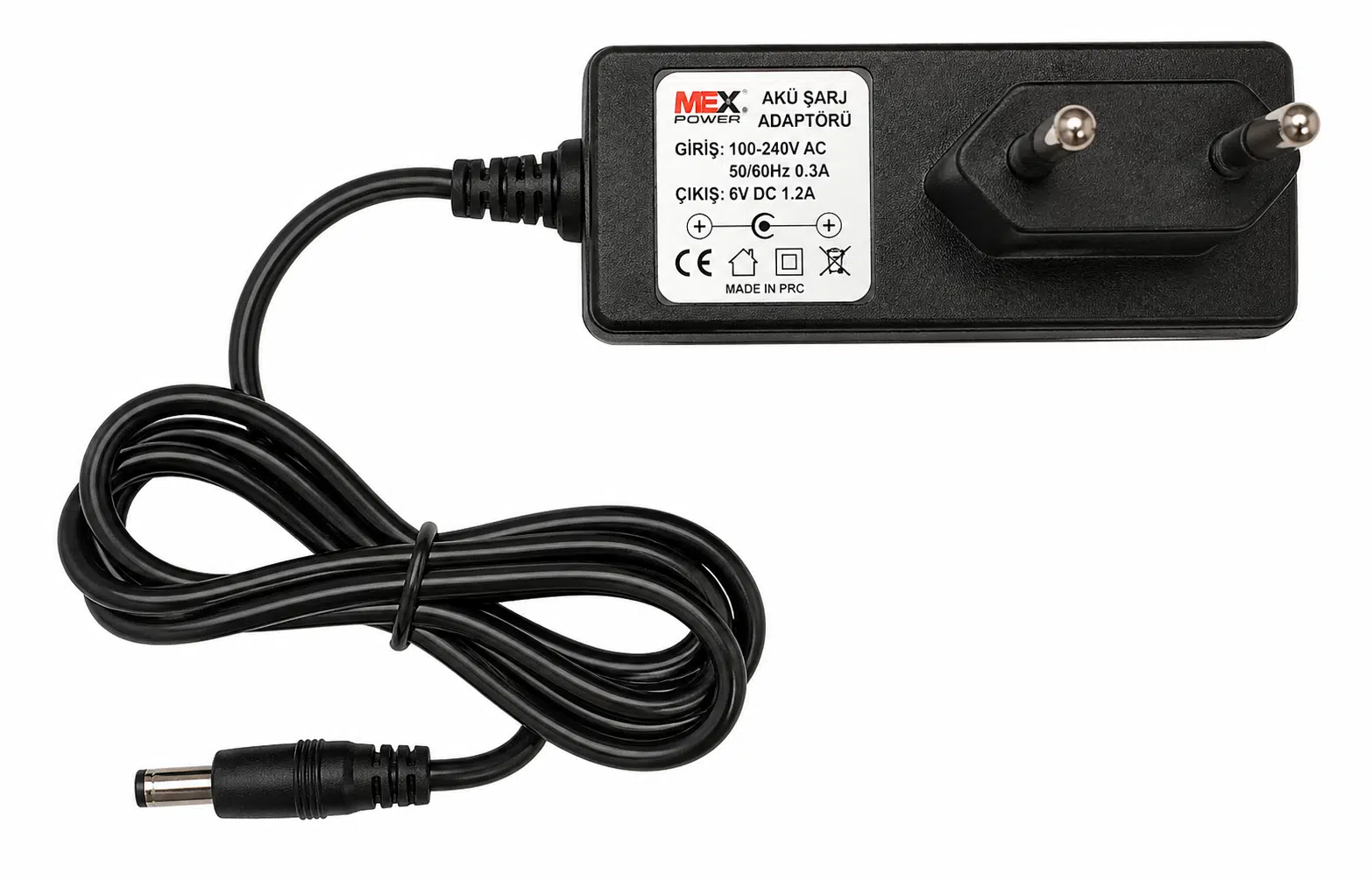 A Kalite 12V 1.2A Akü Şarj Adaptörü