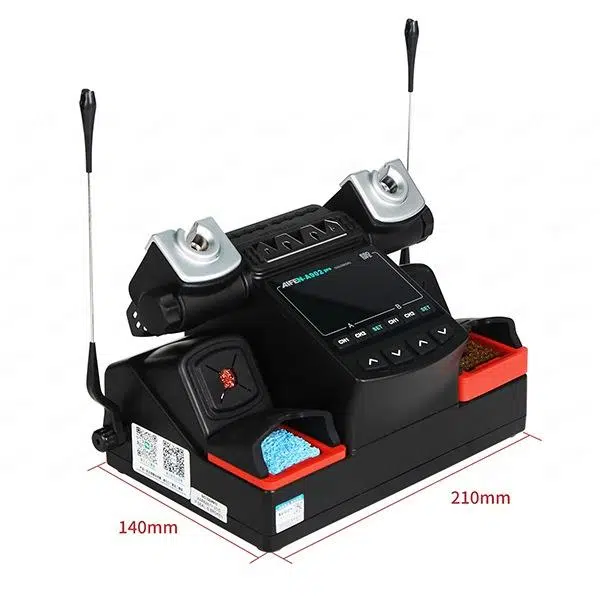 Aifen A902 Pro Çift Kollu Dijital Lehimleme İstasyonu 450W | JBC Uyumlu Profesyonel Havya (2025 Model)