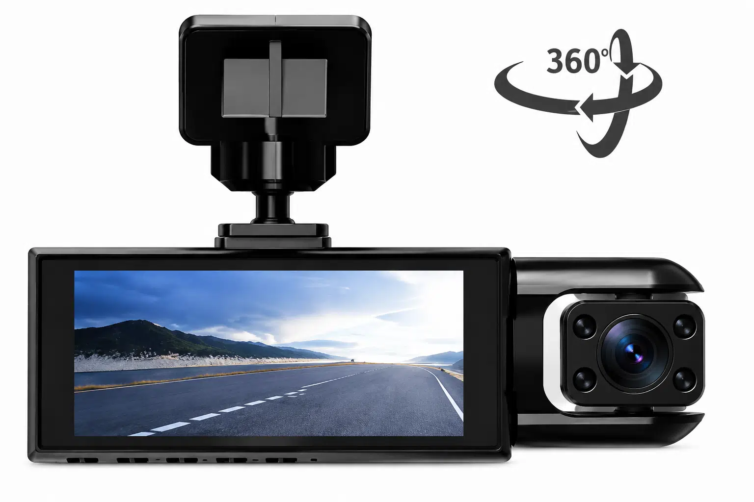 Carboon T732 Full HD WiFi Araç İçi Kamera | Gece Görüşlü | Geniş Açılı Lens | G-Sensör | Araç Kayıt Kamerası