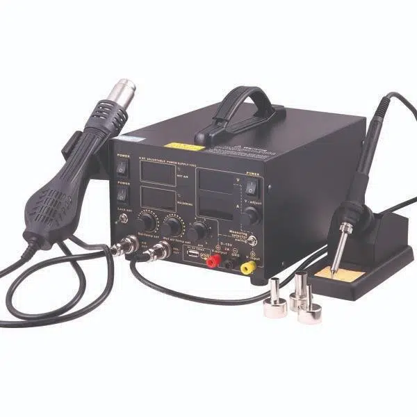 Class 909D Üflemeli Havya İstasyonu | Sıcak Hava + Lehimleme Station (2’si 1 Arada)