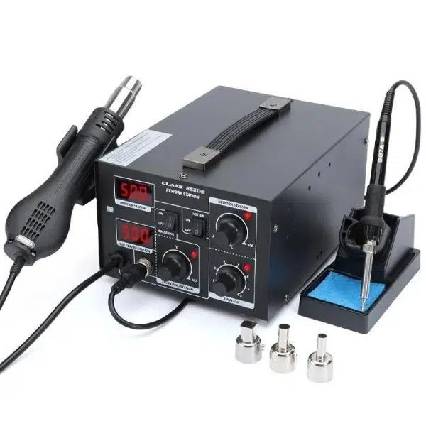 Class 852DB Sıcak Hava ve Havya İstasyonu 700W, Lehim Makinası