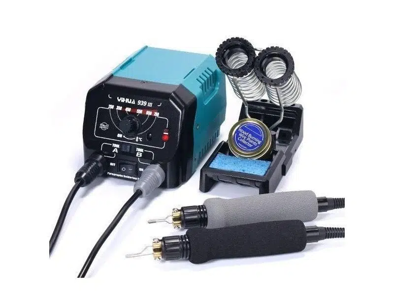 YIHUA 939 III Çift Kalem Ahşap Yakma İstasyonu | Profesyonel Pyrography Set