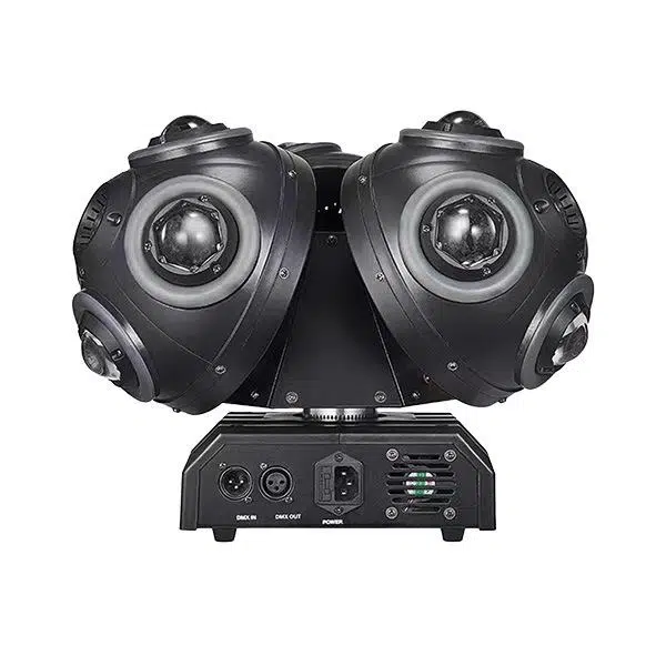 Üç Başlıklı LED Beam ve Halo'lu Lazer Sahne Işığı , Sahne, Düğün Salonu , Eğlence Mekanı, Kına Salonları Işık Sistemi