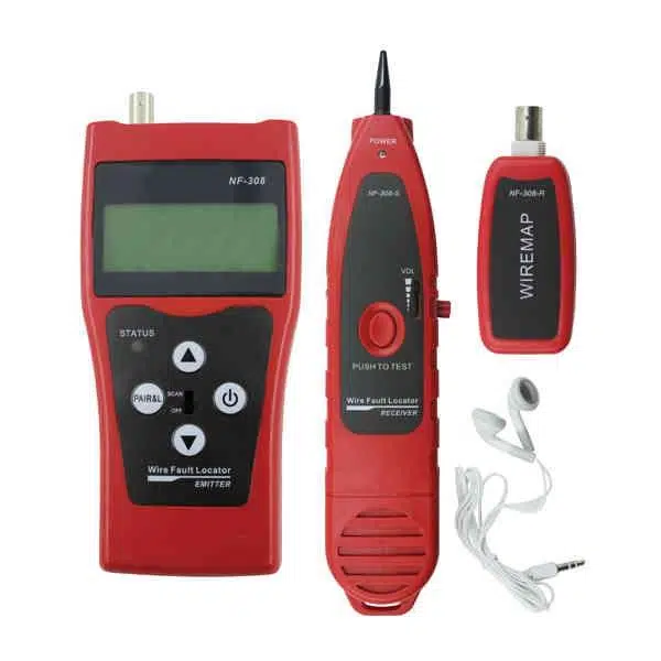 NOYAFA NF-308S Class Kablo Test Cihazı | LAN RJ45 RJ11 BNC Kablo Bulucu ve Test Aleti