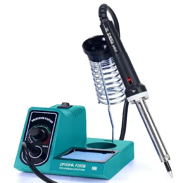 Prolink P-26-SW Dijital Isı Ayarlı Havya İstasyonu 60W – Profesyonel Lehimleme Seti (90-480°C)