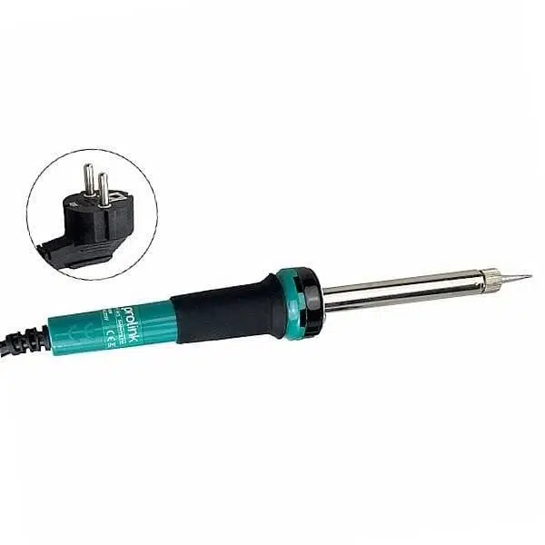 Prolink PF-004 60W Kalem Havya – Somun Uçlu, Topraklı, Hızlı Isınan Lehimleme Havyası