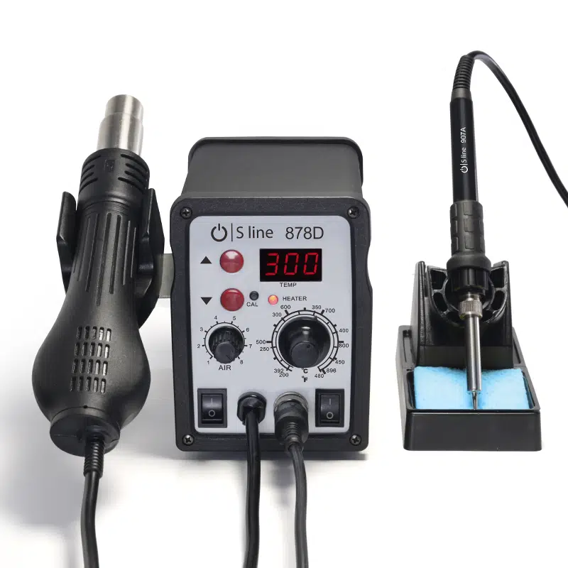 Sline Dijital Ekranlı Dijital Üflemeli Havya İstasyonu, 60w Kalem Havya