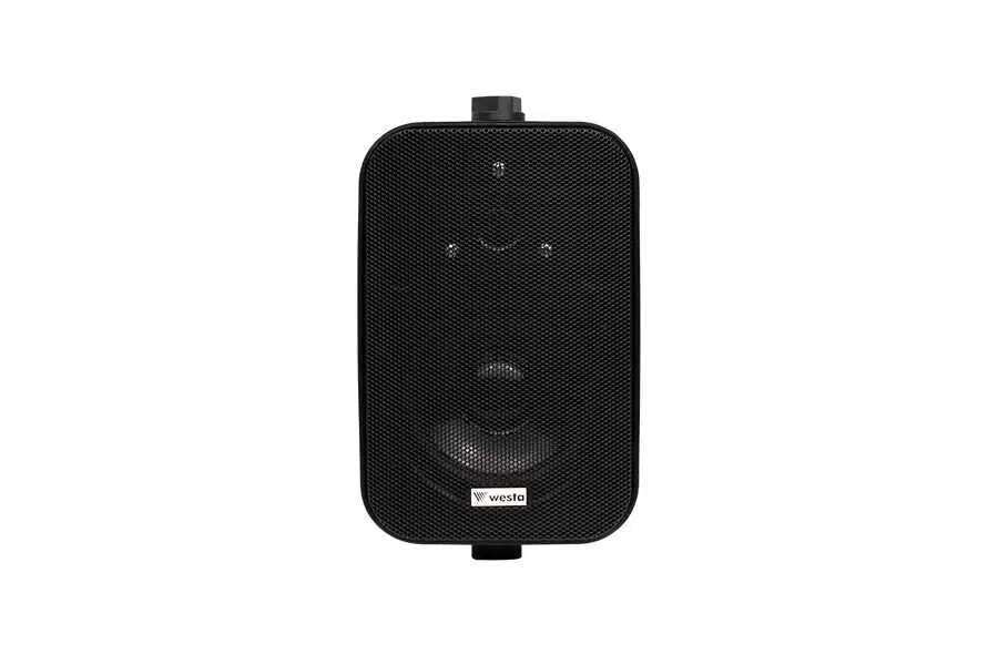 Duvar tipi 10W - 100V Trafolu 3'' 7,5 cm 8 Ohm Siyah Renk Hoparlör, Sutün Hoparlör
