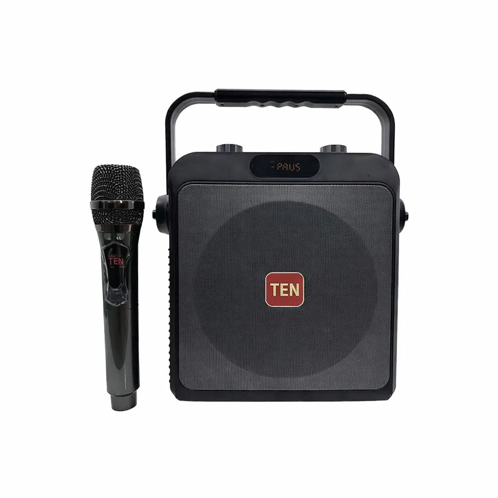 Ten,6,5'' 70W Taşınabilir Rehber Anfi + Kablosuz El Mikrofonlu | Bluetooth’lu Mevlüt ve Organizasyon Ses Sistemi