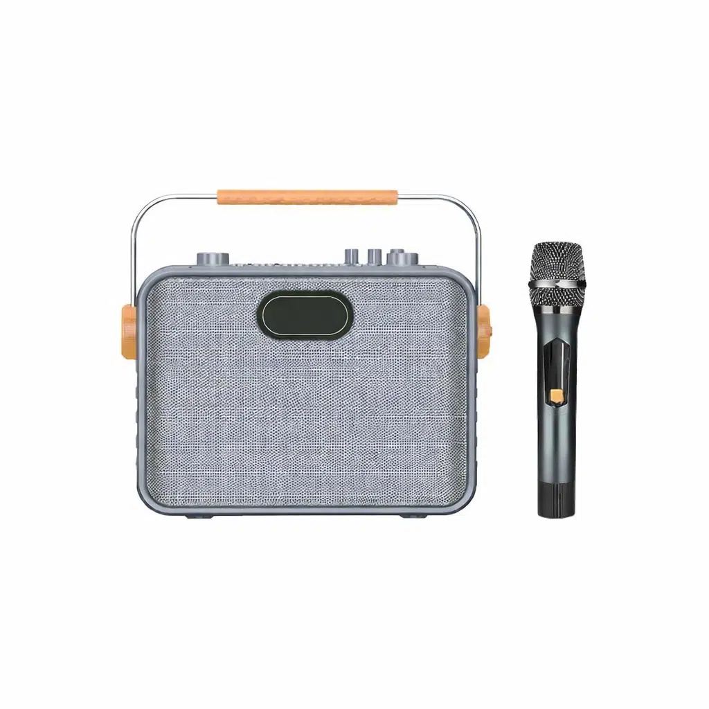 Ten,6,5'' Profesyonel Kablosuz El Mikrofonlu Taşınabilir Amfi, Gitar Girişli Ses Sistemi | Mevlid & Organizasyon Amfisi