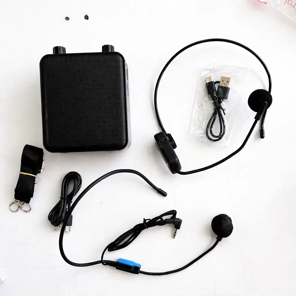 Ten,Mini Kablolu ve Kablosuz Kafa Mikrofonlu Rehber Amfisi, Hac umre organizasyon amfisi