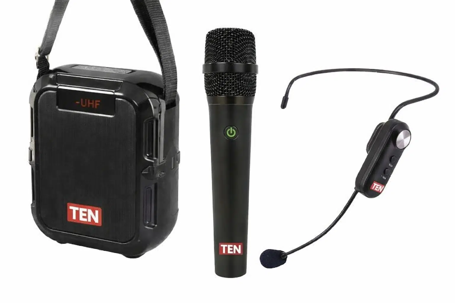 Ten,Profesyonel Kablosuz Kafa ve El Mikrofonlu Rehber Amfisi, Hac umre organizasyon amfisi