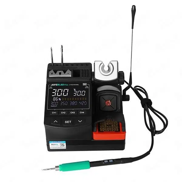 Aifen A9 Plus Dijital Lehimleme İstasyonu 160W | JBC Uyumlu Profesyonel Havya
