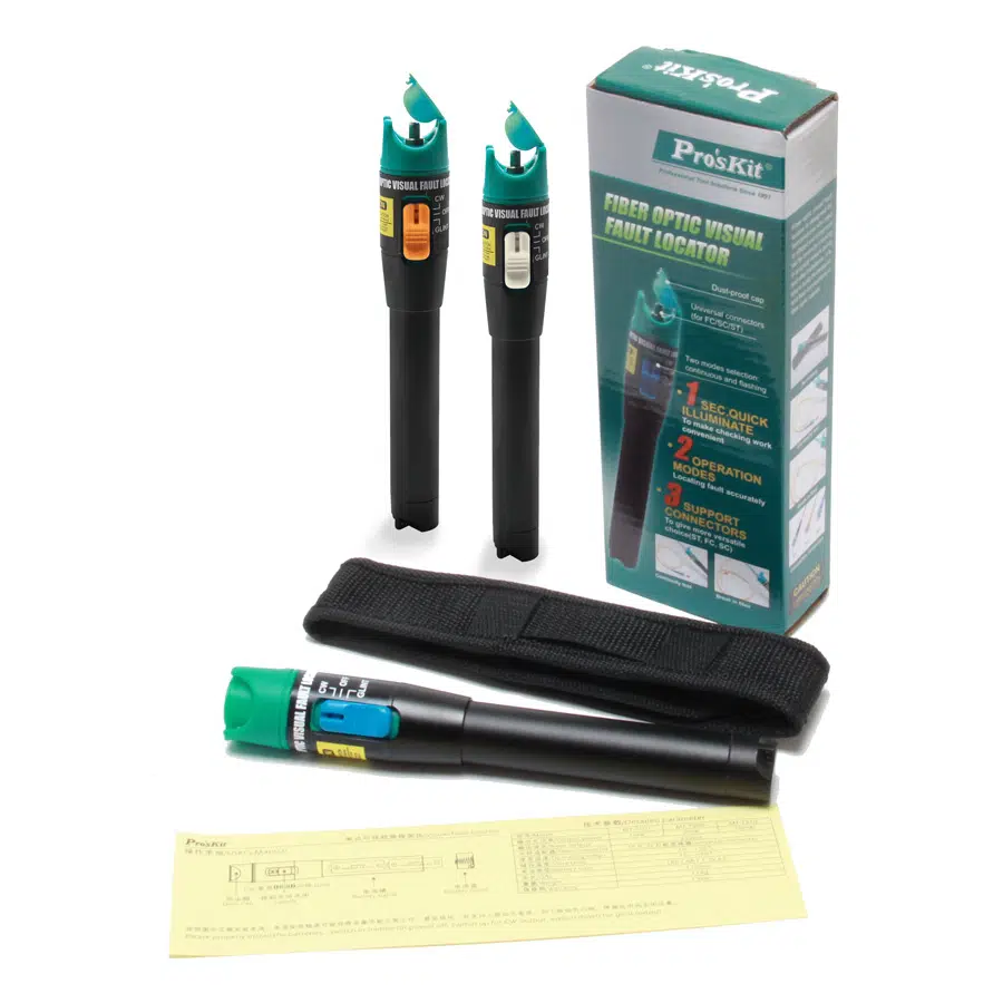 Ten,Proskit MT-7510 Fiber Optik Arıza Tespit Cihazı 10mW Lazer Fiber Test Kalemi VFL