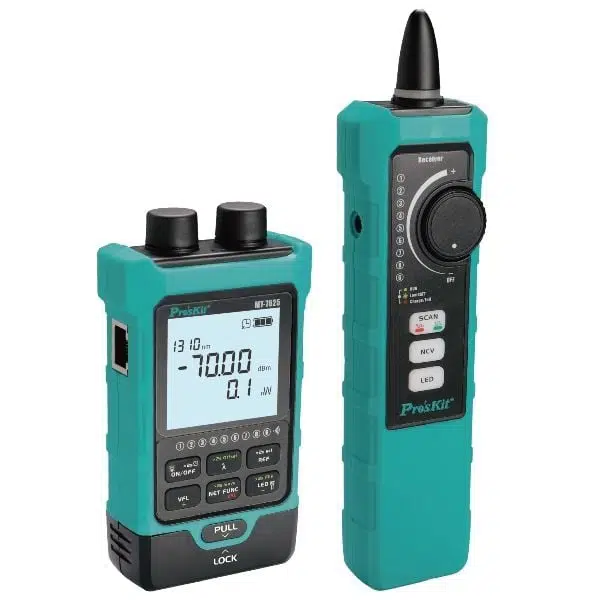 Ten, Proskit MT-7625 Fiber Optik Güç Ölçer LAN Kablo Test Cihazı Tone Probe VFL Network Test Aleti