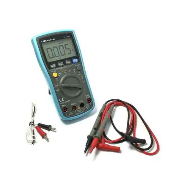 TOOLFIX TF-17B+ True RMS Dijital Ölçü Aleti | Profesyonel Dijital Multimetre