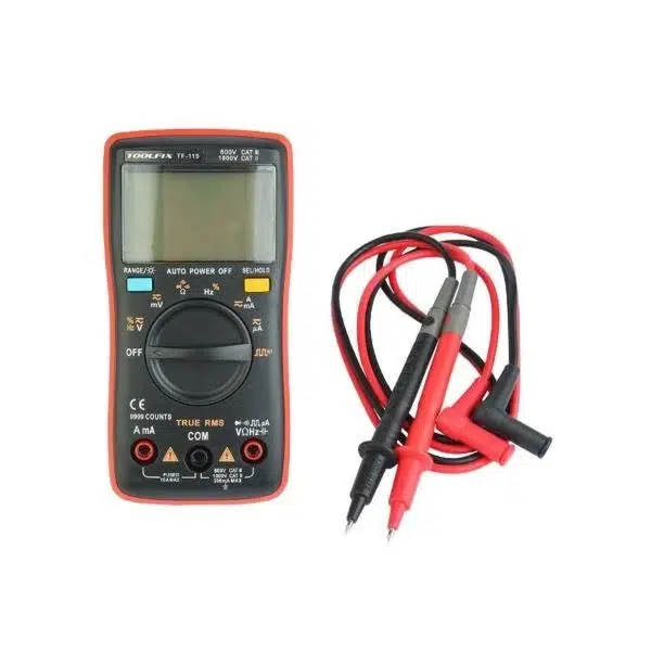 TOOLFIX TF-119 True RMS Dijital Ölçü Aleti | NCV Özellikli Profesyonel Multimetre